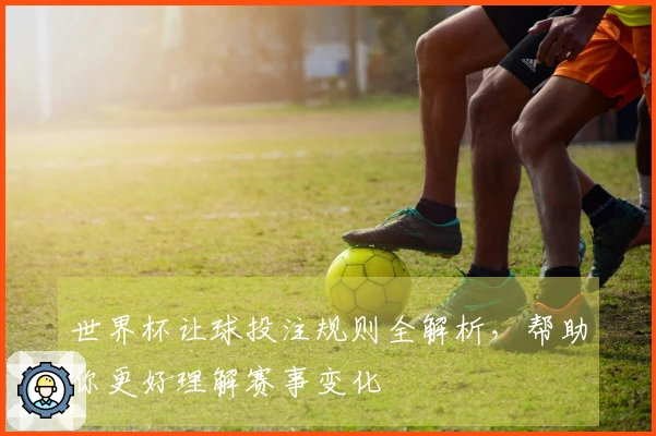 世界杯让球投注规则全解析，帮助你更好理解赛事变化