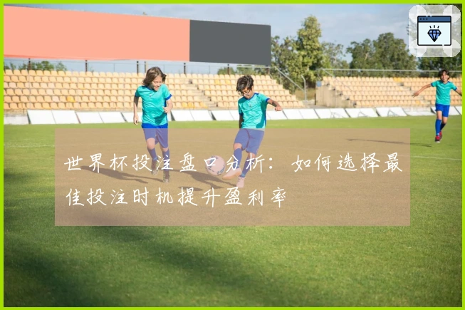 世界杯投注盘口分析：如何选择最佳投注时机提升盈利率